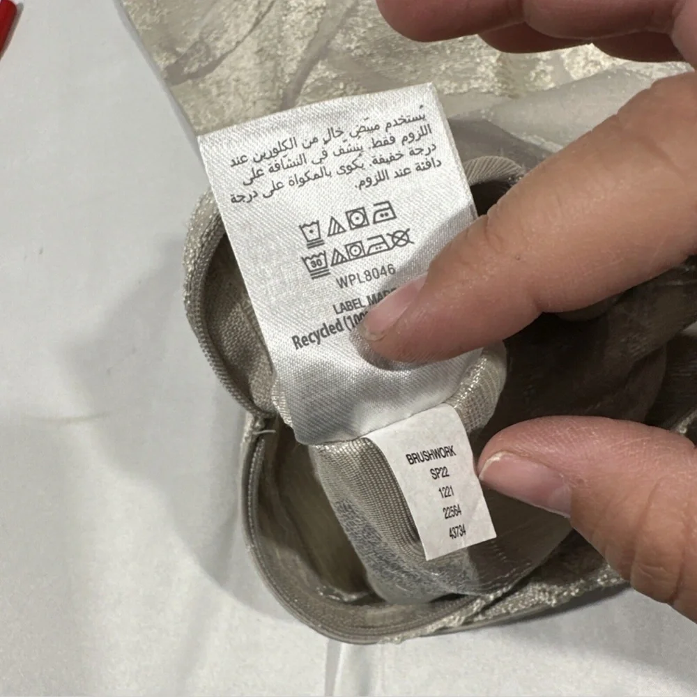 NEW $120 [ 1 Standard Sham ] for Hotel Collection‎ Brushwork